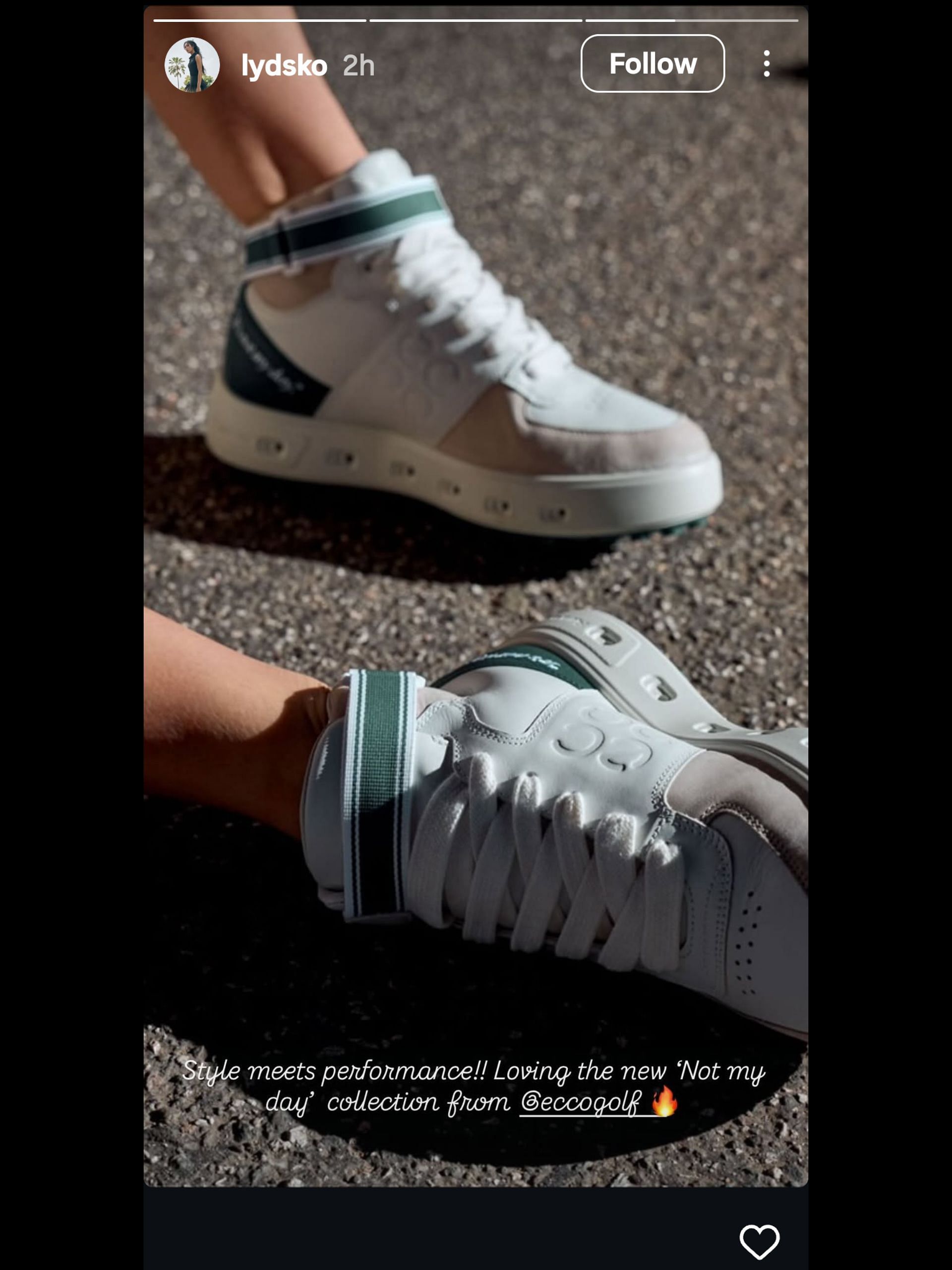 Screenshot from Ko's Instagram story / IG: @lydsko